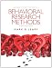 Introduction to Behavioral Research Methods (6th Edition)