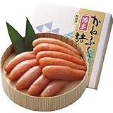 工場直送　明太子のかねふく 無着色　たらこ・明太子詰合せ(樽入り)360g(辛子めんたいこ180g+たらこ180g)