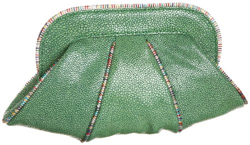 Lauren Merkin Lucy Stingray-Print Clutch