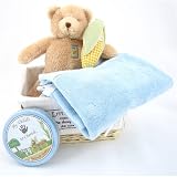 Buttermilk Farm - Little Boy Blue (Blue Basket - Large) by Child to Cherish