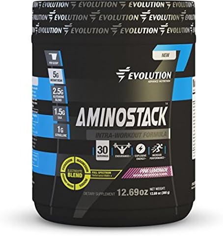 Evolution Advance Pro Fitness Amino Stack Intra Workout (360 Grams) (PINK LEMONADE)