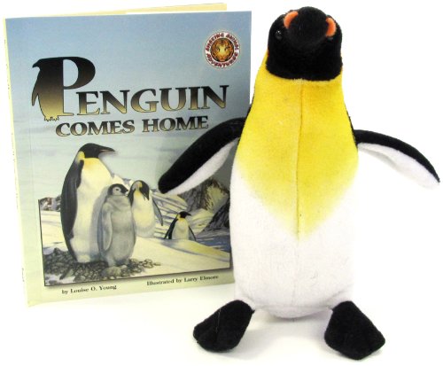 Penguin Comes Home (An Amazing Animal Adventures Book & Toy Set) (Mini book with stuffed toy animal)
