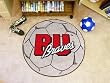 Bradley Univ Soccer Ball 29" Round Floor Mat (Rug) - Bradley Braves NCAA College Athletics