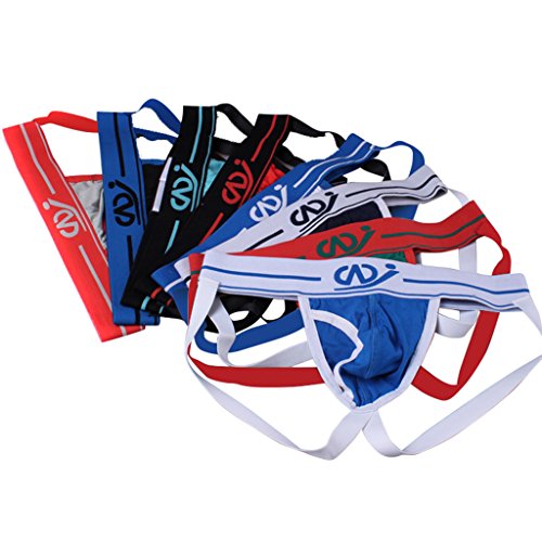 SiikWorld Men's Modal Supporter Jockstrap Pack of 8