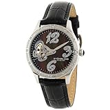 Stuhrling Original Women's 196.121527 Lifestyle 'Audrey' Diamond Butterfly Automatic Leather Strap Watch