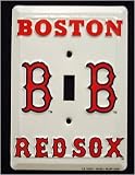 Boston Red Sox Light Switch Covers (single) Plates LS10022