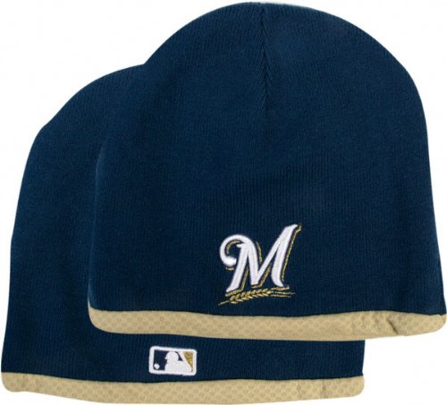 Milwaukee Brewers AC Performance Therma Base On Field 2010 Knit Hat
