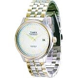 Timex White Brass Perpetual Calendar Bracelet Watch by Timex