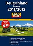 ADAC ReiseAtlas Deutschland, Europa 2011/2012: Deutschland 1 : 200.000, Europa 1 : 4 500 000., Citypl&auml;ne 1 : 20.000 - Mit Fernfahrtenkarte, Tanken & .. - f&uuml;r Elektro-Fahrzeuge in Deutschland - 
