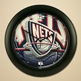 NBA New Jersey Nets High-Definition Wall Clock