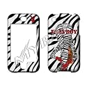 PLAYBOY ZEBRA GIRL snap on cover faceplate for Apple iPhone