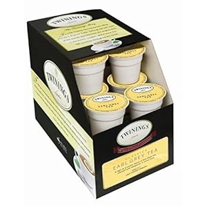 Twinings Earl Grey Tea 24-Count K-Cup For Keurig Brewers