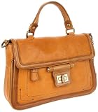 Olivia Harris Toggle Hinge Top Handle Convertible Bag, Vintage Mustard, One Size Olivia Harris Toggle Hinge Top Handle Convertible Bag, Vintage Mustard, One Size