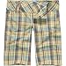 Apparel : FULL TILT Womens Plaid Bermuda Shorts - Brown Combo