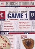 cover of 1968 World Series - Game 1 (St. Louis Cardinals vs. Detroit Tigers)