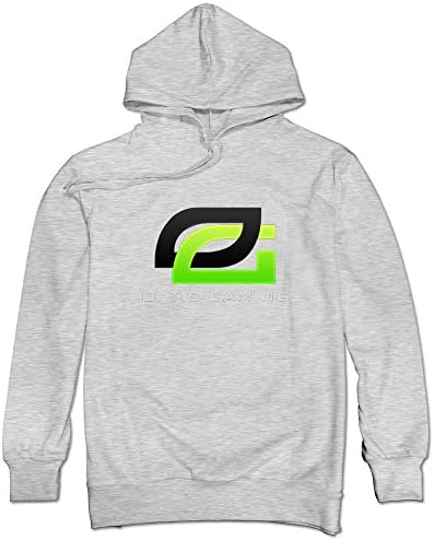 MeiLee Men Optic Gaming Logo Personalized Retro Hoodie Sweatshirt