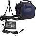 Hqrp Accessory Kit For Jvc Ap-v14u / Ap-v15u / Ap-v16u / Ap-v18u Includes Deluxe Nylon (black) Case , Replacement Ac Power Adapter And Black Mini Tripod