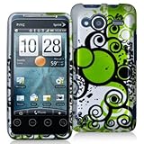 HTC A7373/EVO SHIFT 4G BRAND PREMIUM PROTECTOR CASE - ANDROID BUBBLE