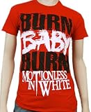 MOTIONLESS IN WHITE - Burn Baby Burn - Red T-shirt