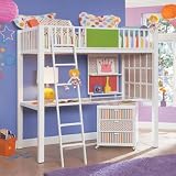 SWITCHaROO Twin Size Loft Bunk Bed