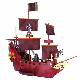 Giochi Preziosi 70290671 POTC 4 75 cm- Nave dei pirati con funzioni