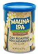 Mauna Loa Dry Roasted Macadamias With Sea Salt, 4.5-Ounce Cans (Pack of 6)