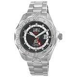 Invicta Mens Pro Diver Collection Grand GMT Stainless Steel Watch #5125 by Invicta