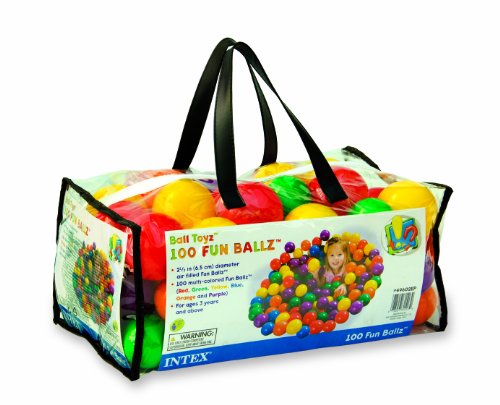 100-Multi Coloured Balls