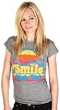 Junk Food Smile High Club T-Shirt - Steel - XLG