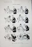 1905 Comedy Drawing Mr Brown Tickets Train Conductor