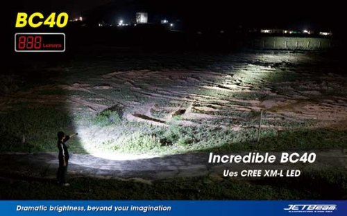 JETBeam BC40 LED torch