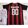 A.C. MILAN Soccer Jersey RONALDINHO Youth Size XLarge Age 12