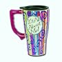 It's all about Me COFFEE cup TRAVEL Mug ART decor NEW