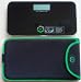 NewlineNY Black Mini Bathroom Scale + Travel Slip Case SBB-0718MBK+101BG