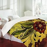 Duvet Cover Henna Floral (by DENY Designs)