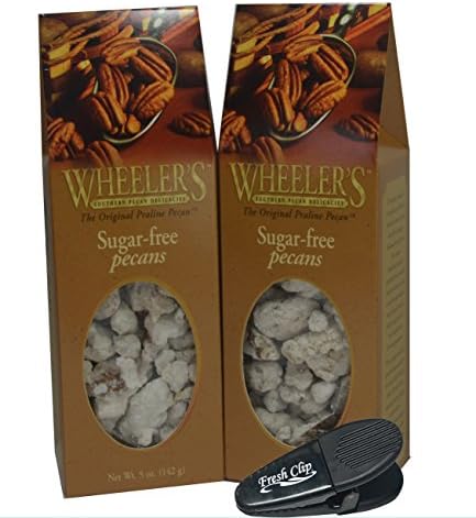 Sugar Free Candied Pecans by Wheelers 5oz (Pack of 2)
