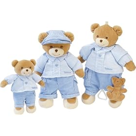 Takinou 30cm Blue Bear in Tin