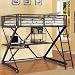 Powell Z-Bedroom Full Size Loft Study Bunk Bed