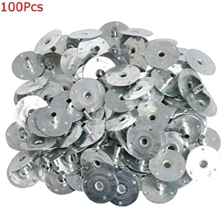 Andiny 100pcs Metal Candle Wick Sustainer Tabs,For Candle Making,Candle DIY