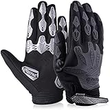 Vbiger Men's Outdoor Full Finger Light-reflecting Cycling Climbing Sport Gloves