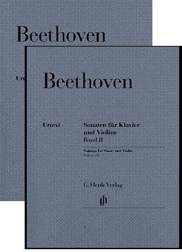 Beethoven: Sonatas for Piano and Violin, Volumes I-II (Henle Music Folios)