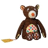 Woodours Baby Bear with Teether Plush, Brown by Woodours