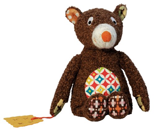 Woodours Baby Bear Beanbag with Teether