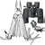 Outdoor Set03, bestehend aus: Leatherman Wave, inkl. Lederholster + Fernglas Trailite Trail 7-21x40 mm + Trailite Kompass