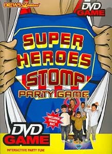 Super Hero Stomp Party Game
