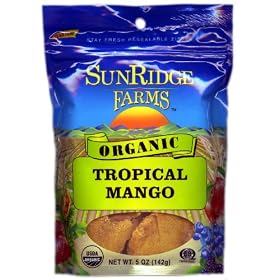 Organic Mango Slices--12/5 oz. bags