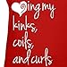 Love My Kinks, Coils, & Curls Length Women's T-Shirt by Spreadshirt™