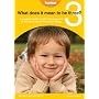 What Does It Mean to Be Three?
