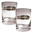 Anaheim Mighty Ducks 2pc Rocks Glass Set - Primary Logo NHL Hockey
