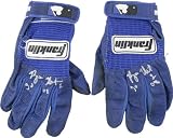 Ryan Theriot Chicago Cubs Autographed Blue Franklin Batting Gloves with GU 09 Inscription